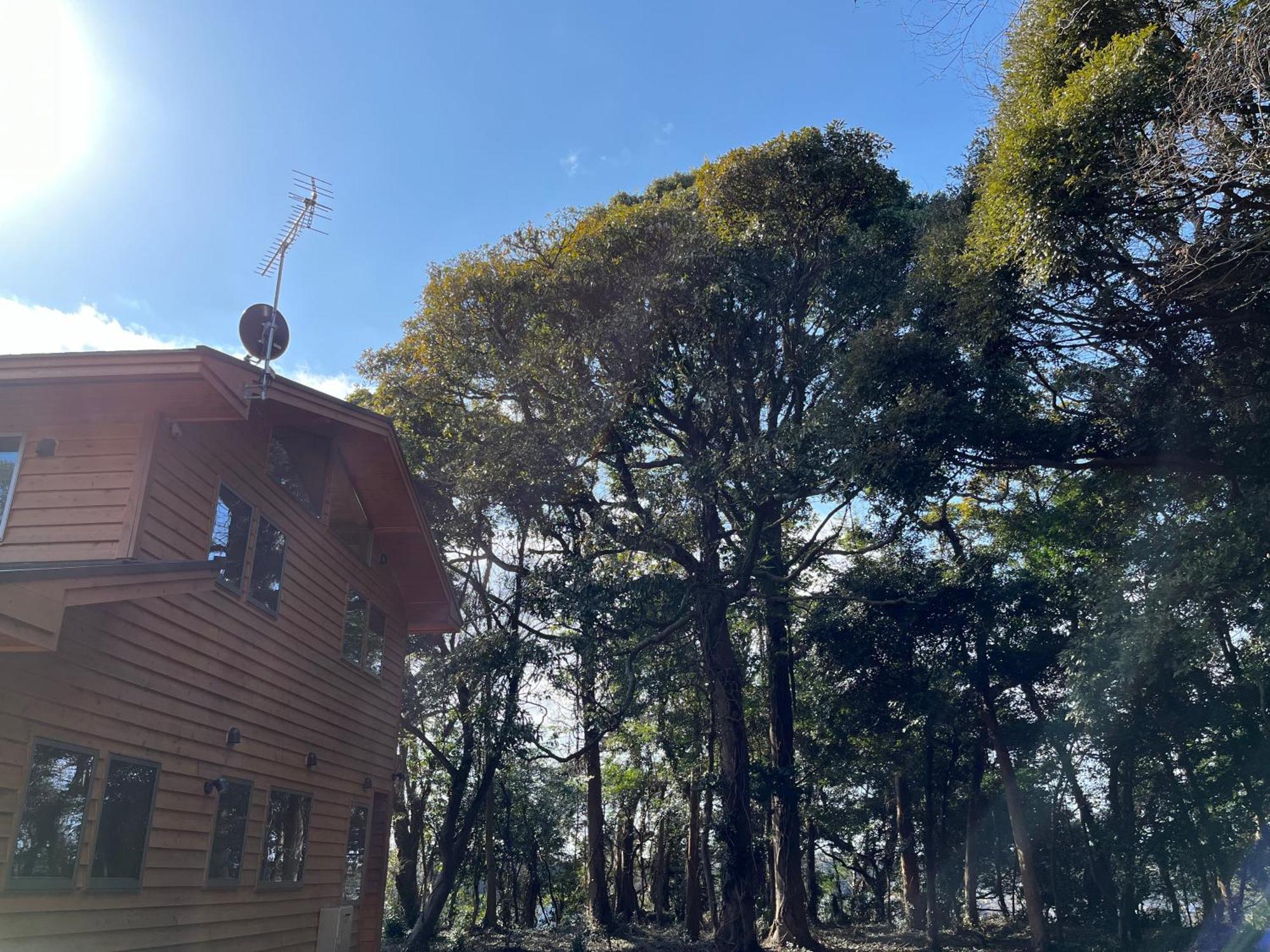 Holiday home 歴史ある鹿島神宮の森の中にひっそりと佇むログハウス *